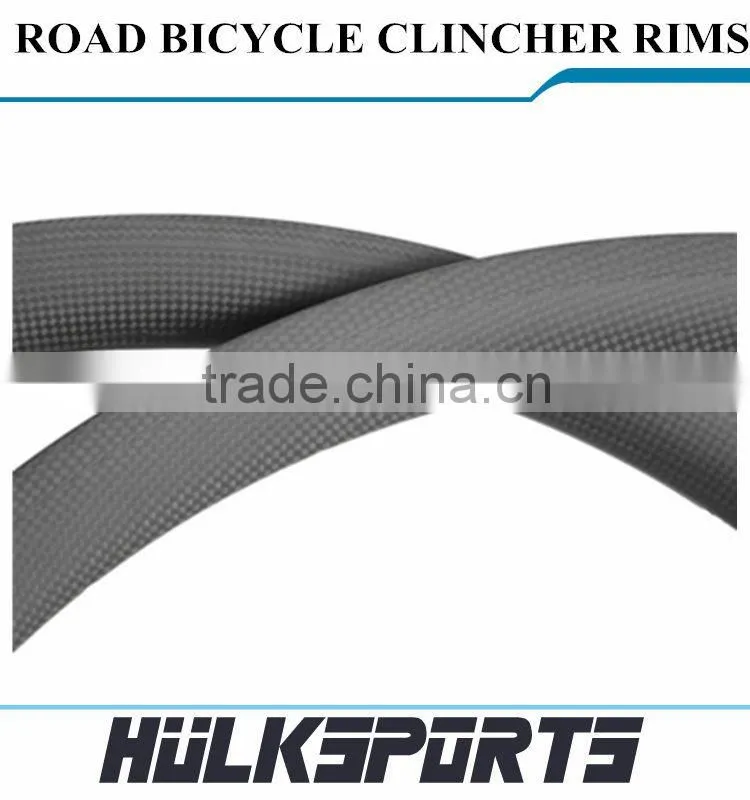 Road bicycle wheel rims 700c 38mm profile 25mm width carbon road bike clincher wheel rims carbon clincher wheel bike rims