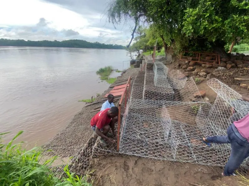 Galvanized Iron Wire Mesh Gabion Basket for Slope Protection