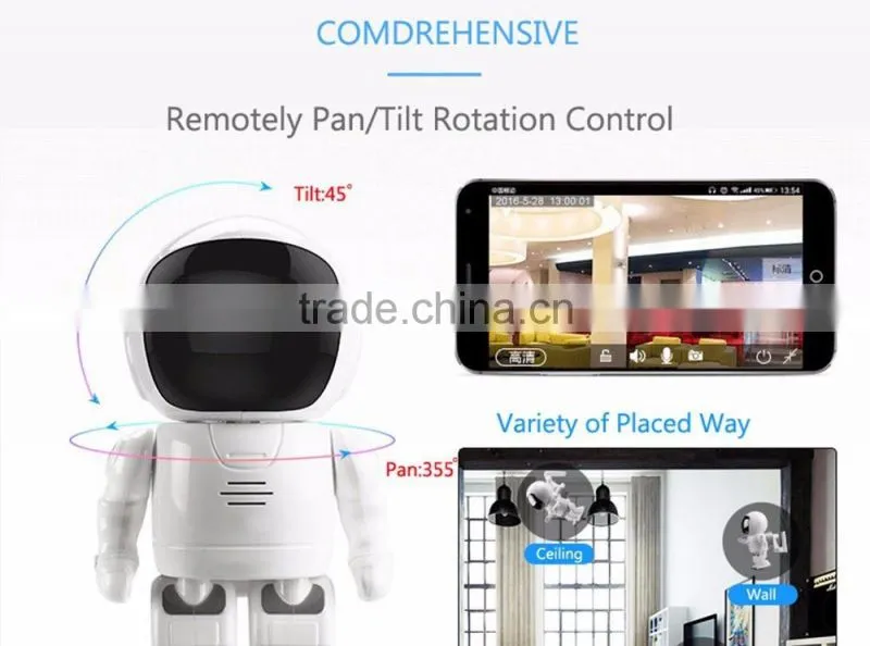 Baby monitor wireless wifi CCTV ip camera with speaker microphone available for 3G 4G GSM mobile phone robot camera