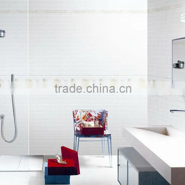 Flower design border tiles