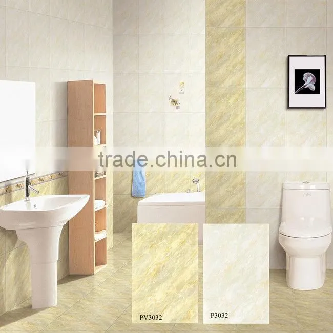 Flower design border tiles