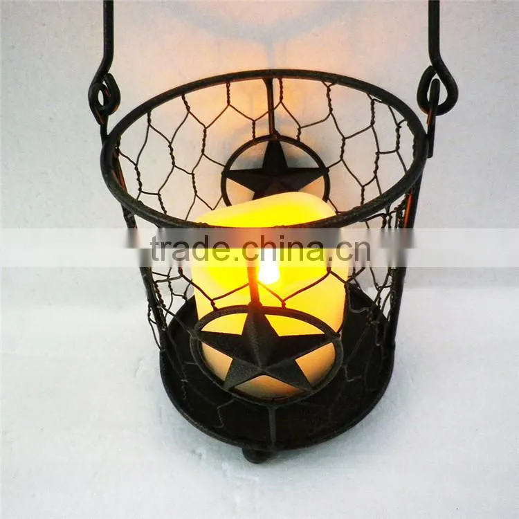 metal candle holder,wall hanging candle holder,garden lantern candle holder