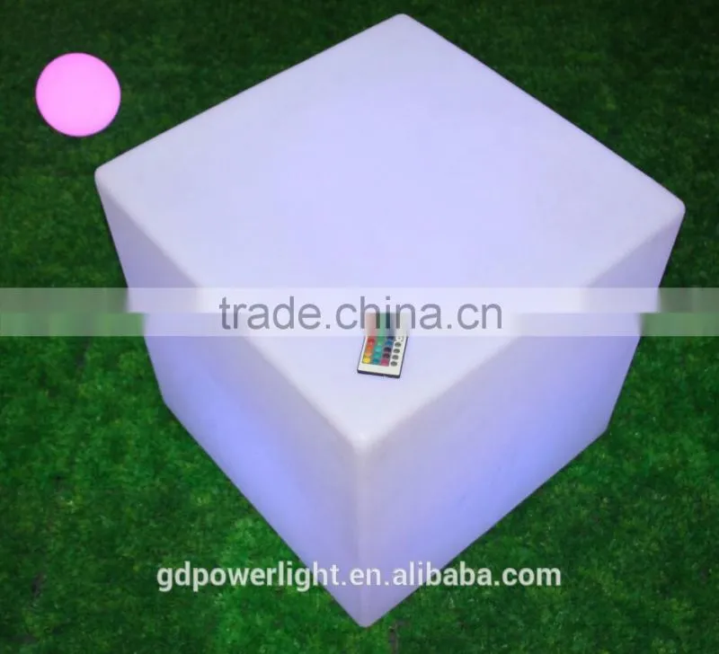 LED light decotative cube with remote control C007