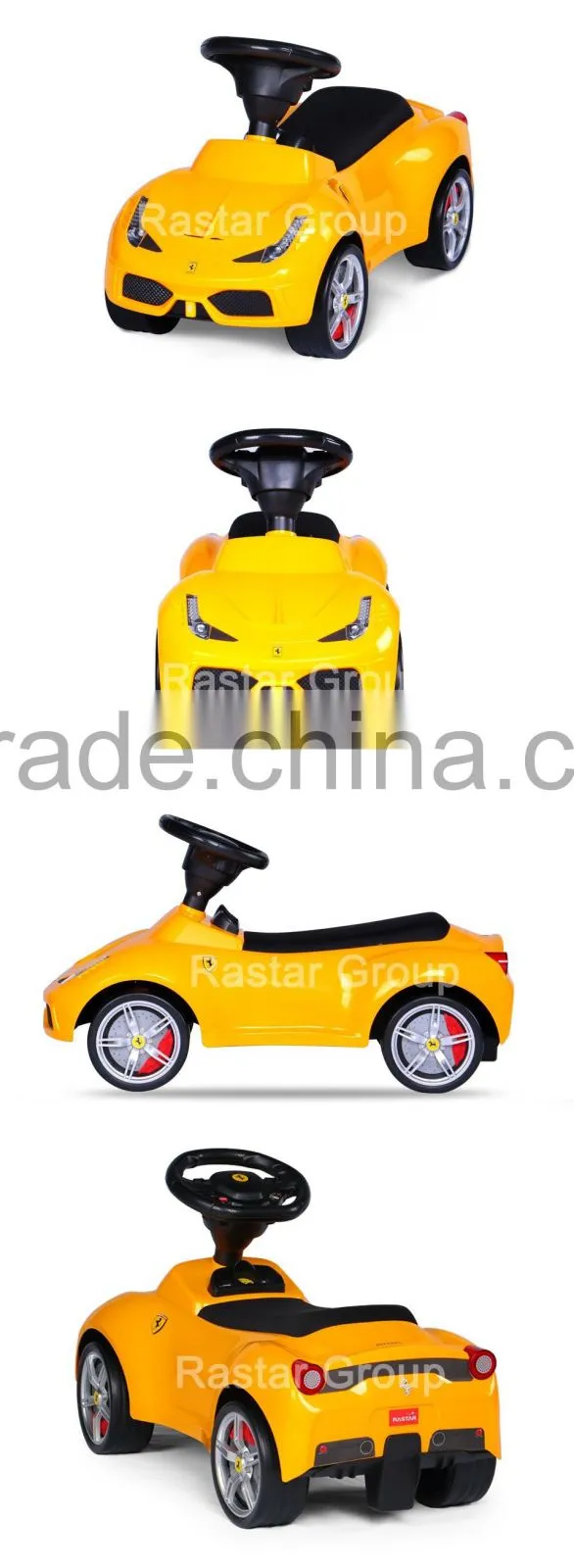 Rastar toy shopping Ferrari licensed ride on car baby walker toy car