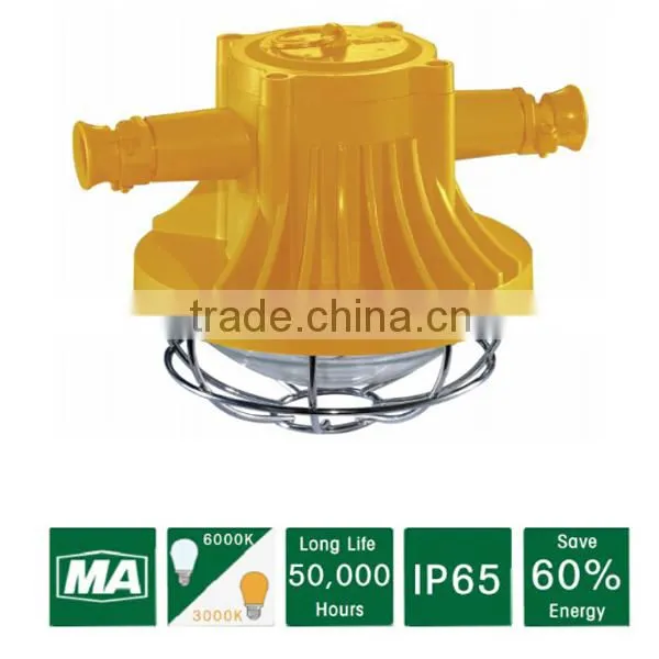 18w 24w led anti explosion light for Mine gas and Coal dust Explosion proof enviroment
