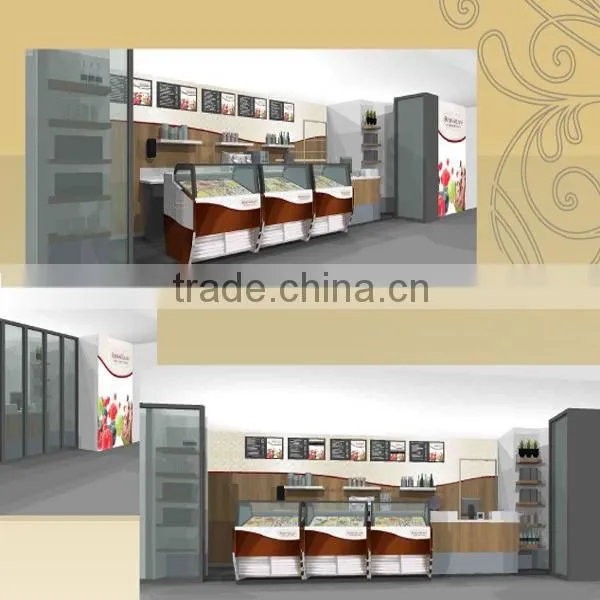 blast freezer equipment ice cream display fridge