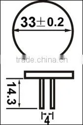 Unidirectional 15leds 2835 back pin G4 LED Spotlights