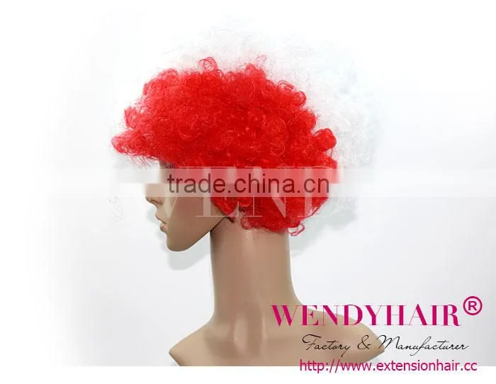 fans football wig Very Affordable Perfect Amazing 2014 New Year Most Popular Affordable