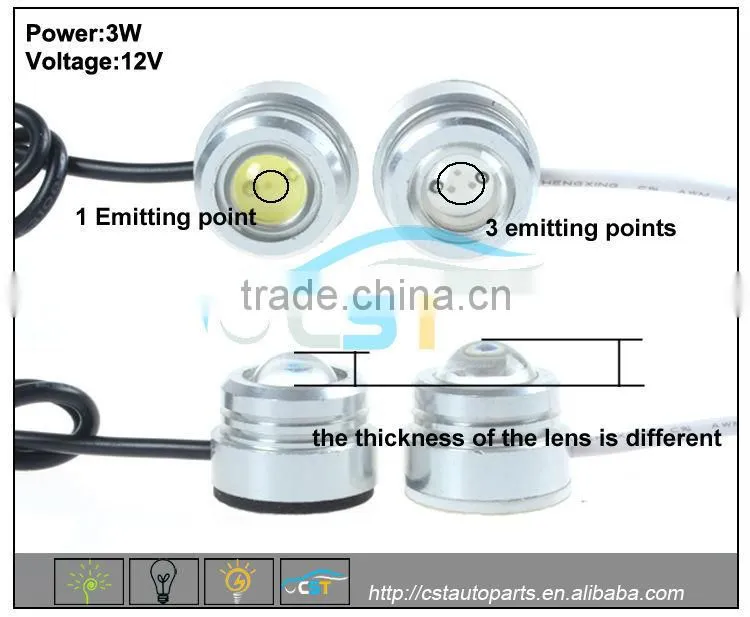 CST whole set of 3W Eagle Eye DRL