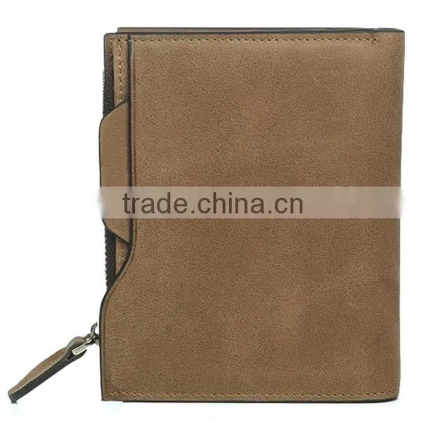 Hot selling and popular Men's Wallet, genuine leather wallet, man leather wallet