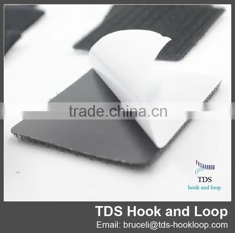 10-100mm nylon polyester self adhesive hook and loop