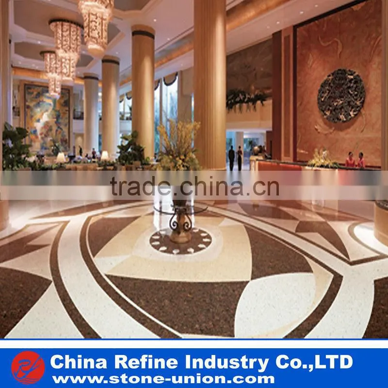 Polished quartz countertop