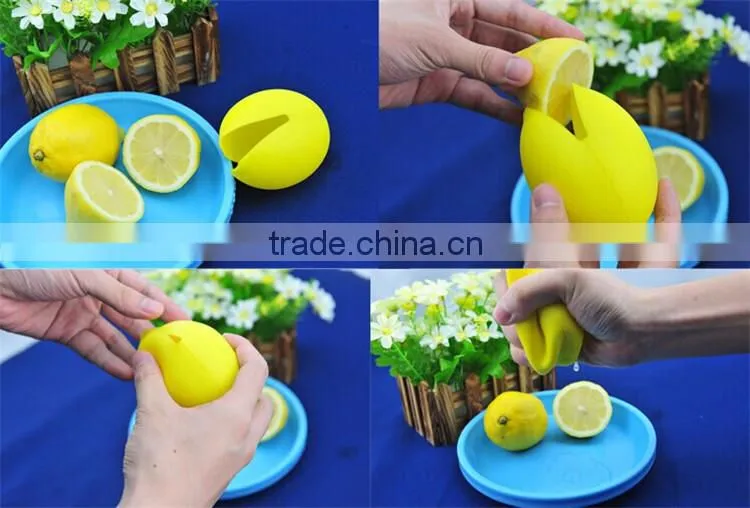 Stainless steel hand lemon squeezer