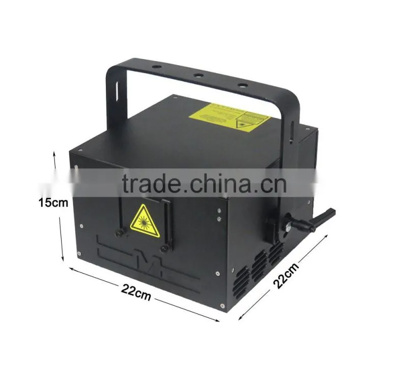 2016 RGB multi color text laser projector animation laser light 3W