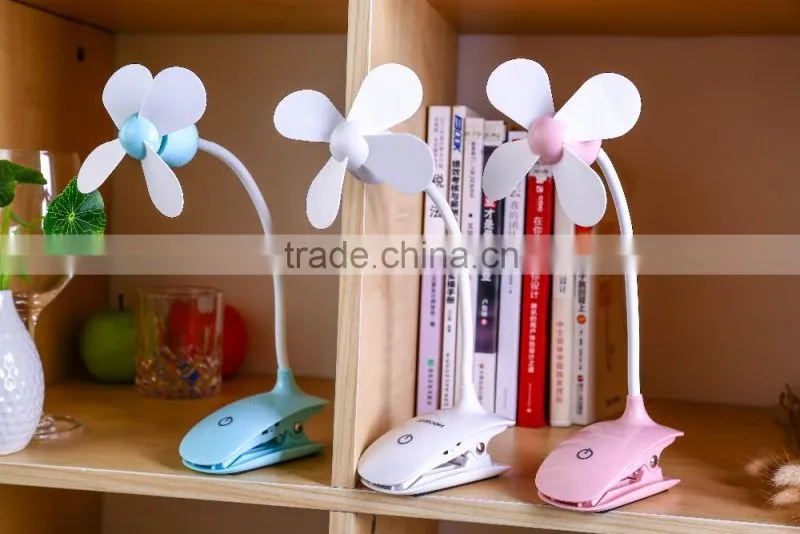 Joyroom F100 Mouse design rechargeable clip fan Portable USB touch clip fan