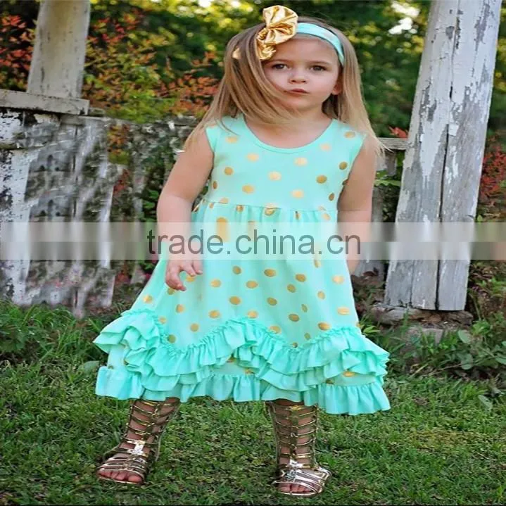 2016 chicken dress kids party dress child dress