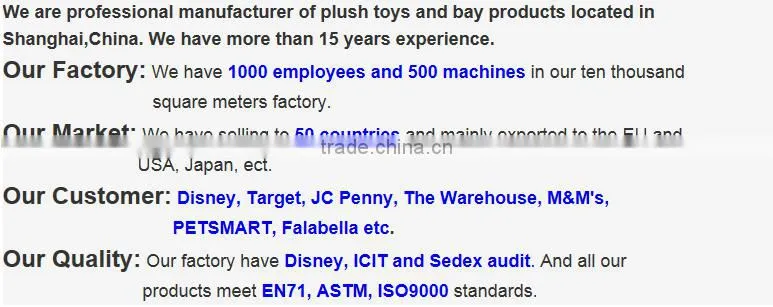 China plush toy factory custom toy alpaca