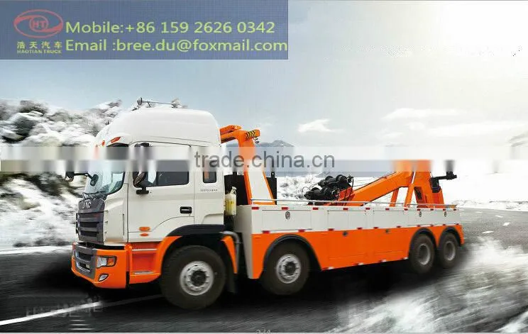 China best quality 6 ton Road rescue vehicle with crane