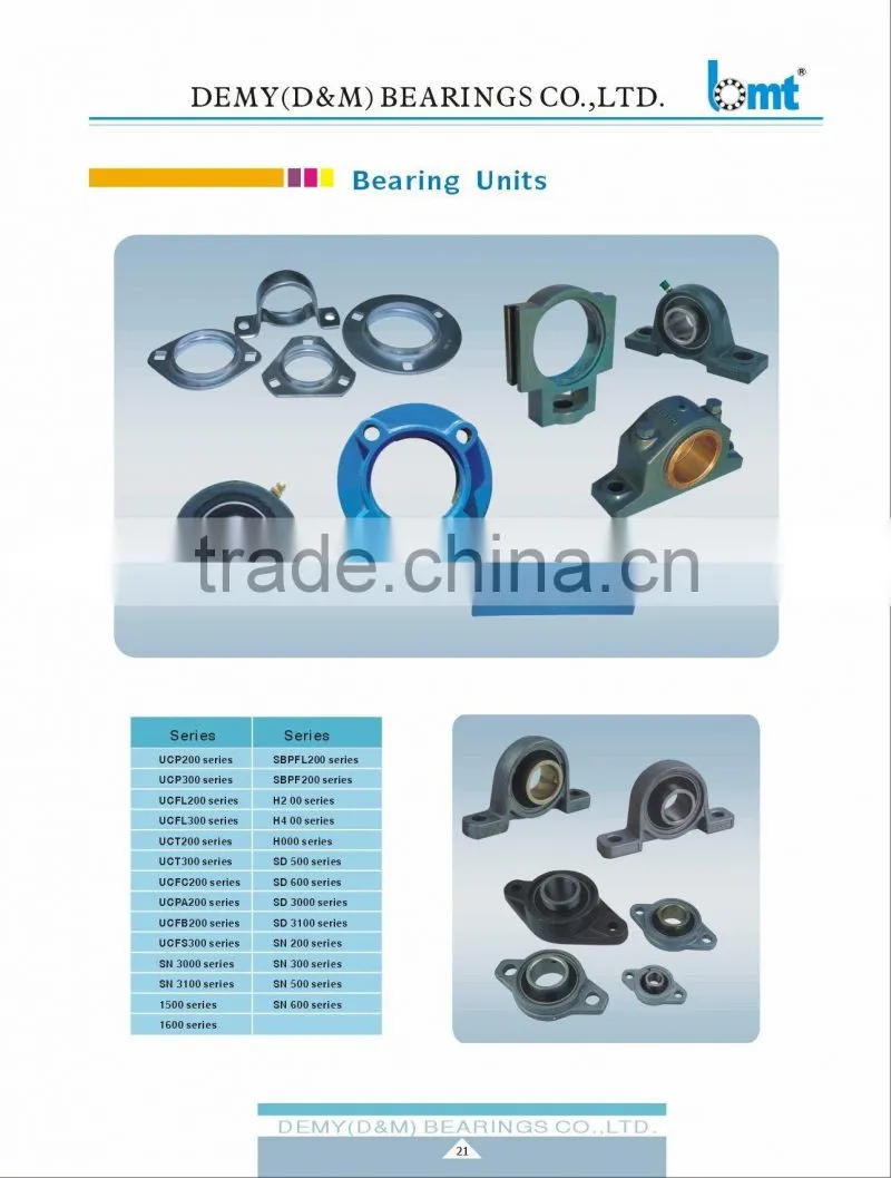 high quality pillow block bearing housing UC207