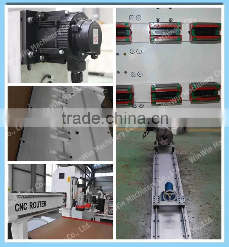 Discount! 3 Axis 1200x3000mm Kitchen Cabinet Making Machines/ CNC Machining Center
