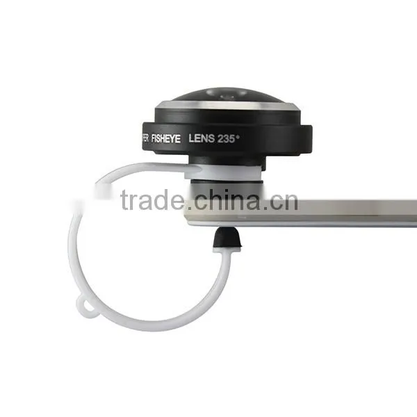 Detachable Circle clip 235 Degree 0.4x Super Fisheye Lens for Smart Phone iPhone 6 ipad Samsung Galaxy S6