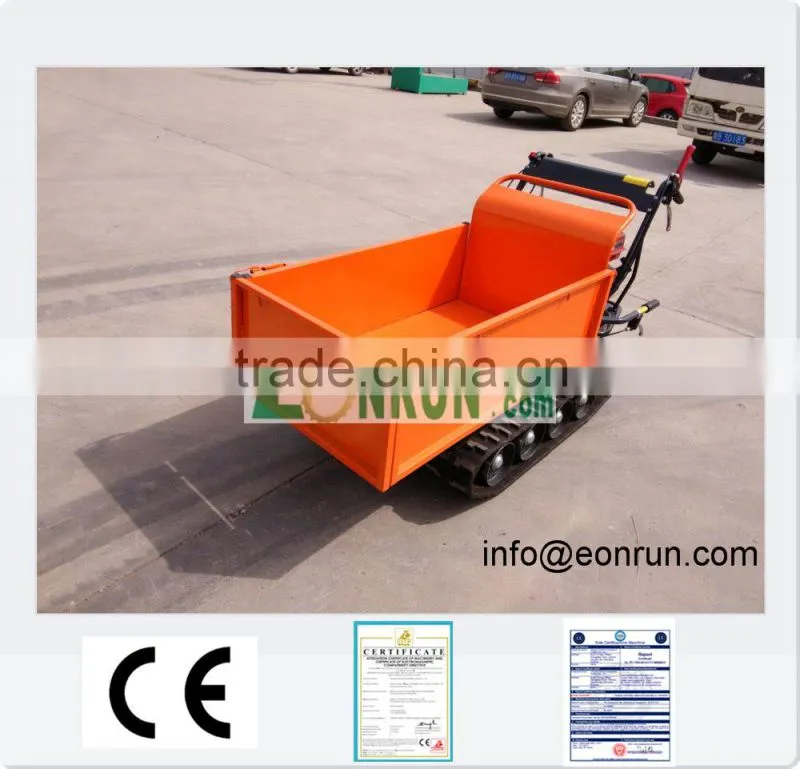 all terrain loading mini track dumper
