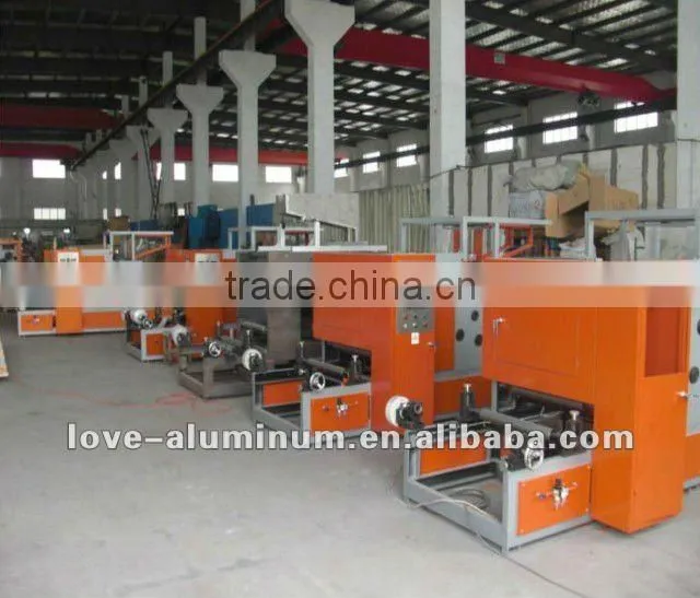 2014 aluminium wrapping machine automatic aluminum foil roll wrapping machine