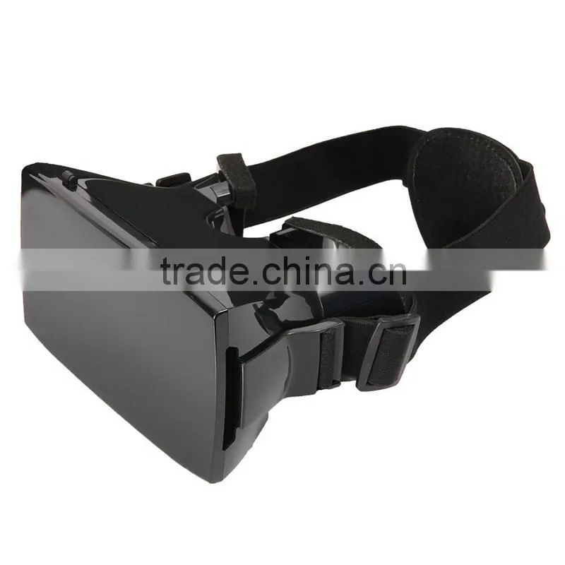 New Plastic Version 3D Virtual Reality Video Glasses Google Cardboard For 6.0inch phone