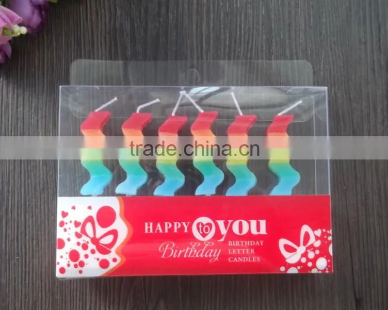 Novelty New Designed Decorative scented birthday candle favor wholesale