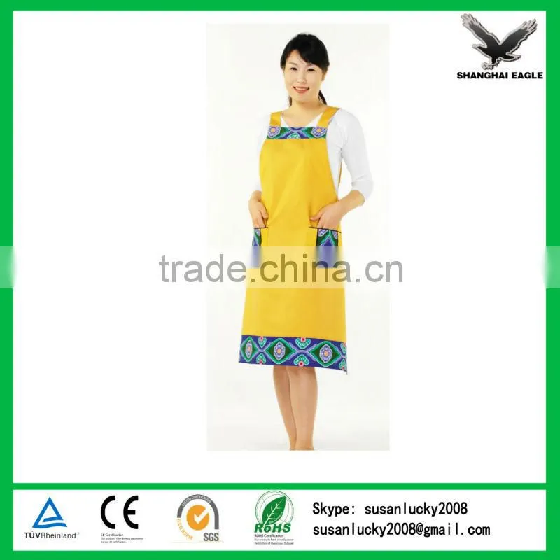 New Spun Poly Craft/ Commercial Restaurant Promotional Kitchen Bib Bibaprons (directly from factory)