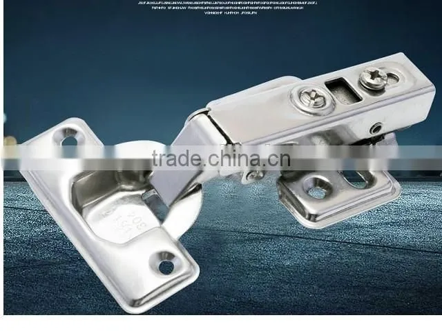High quality stainless steel soft-closing hydraulic furniture cabinet hinge