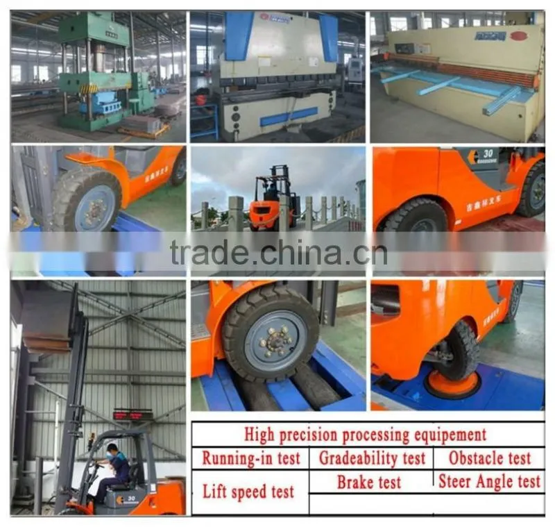 3.8 ton red color GOODSENSE Forklift Trucks with Chinese Diesel Engine