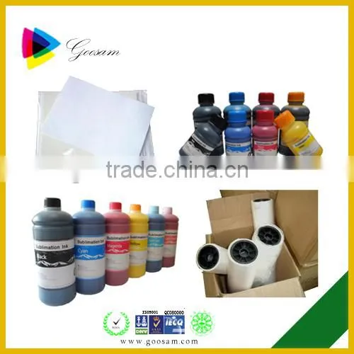 sublimation ink for cotton fabric for Epson/Roland/ Mimaki/Mutoh Piezoelectric inkjet printer