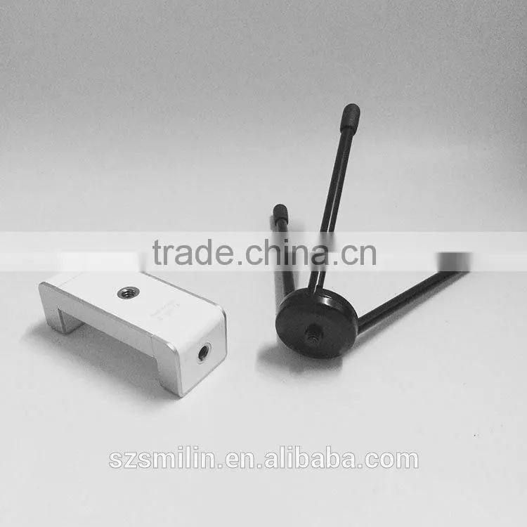 No patent foldable 1/4" screw Tripod Phone Stand Clamp Holder for iPhone,Samsung,HTC,Camera,Monopod etc.