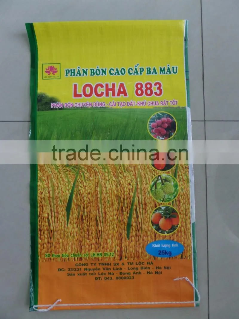 Vietnam Reusable Bopp Laminated PP Woven Bag