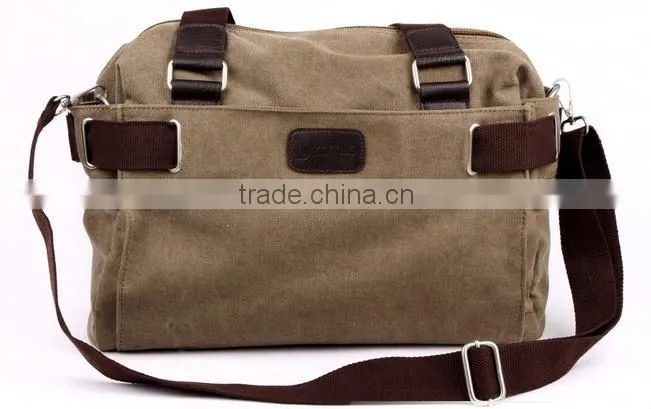 2014 Wholesale High quality Cheap Canvas Mens Messenger bag shoulder bag