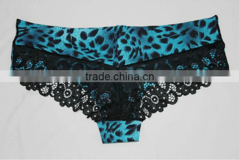 Lace Bonded Sexy Mature Women Panties