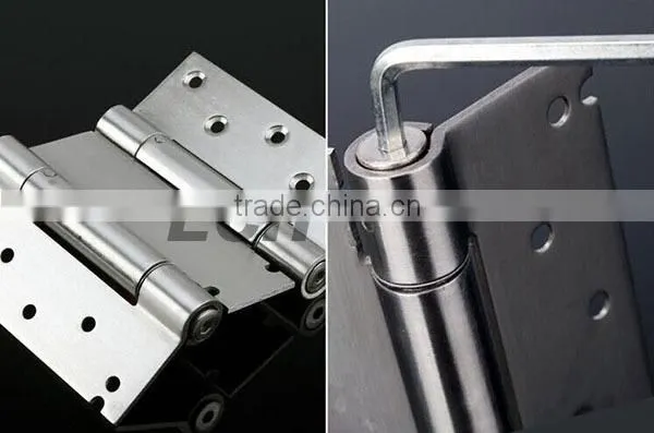 China spring fuction 5 inch Stainless Steel hydraulic hinge