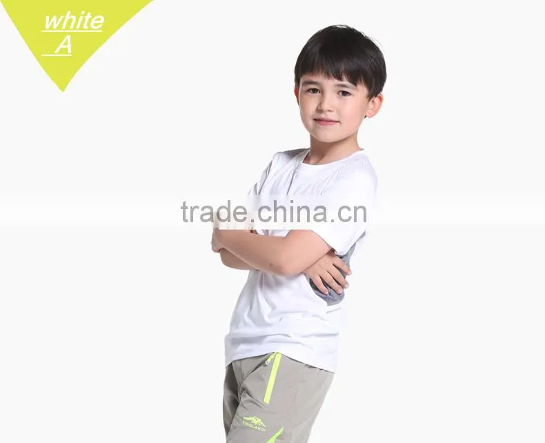 Short sleeve T-shirt quick-drying uv moisture absorption perspiration beautiful and high elasticity