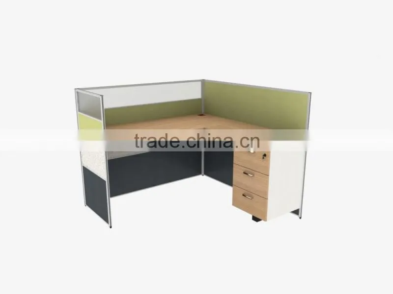 Customized workstation office partition standard size latest office table designs