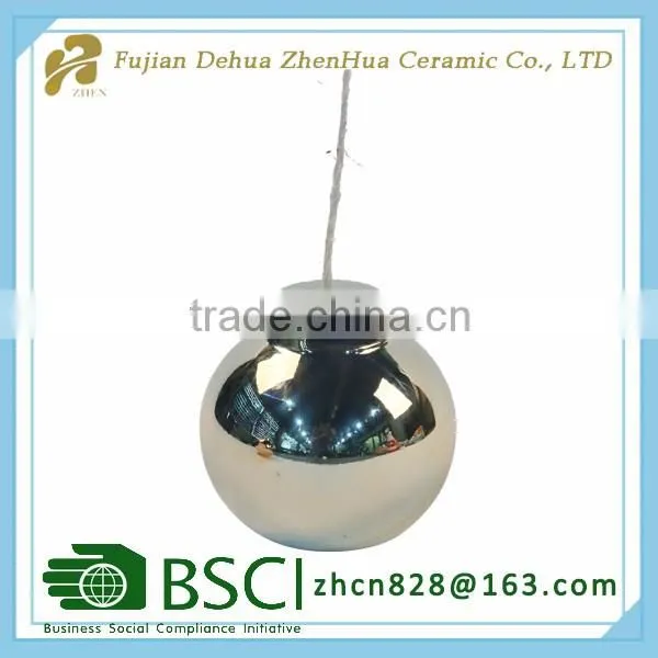 ceramic small hand grenade design coin bank