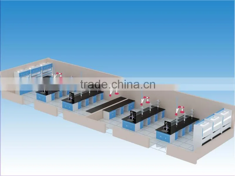 Steel lab table