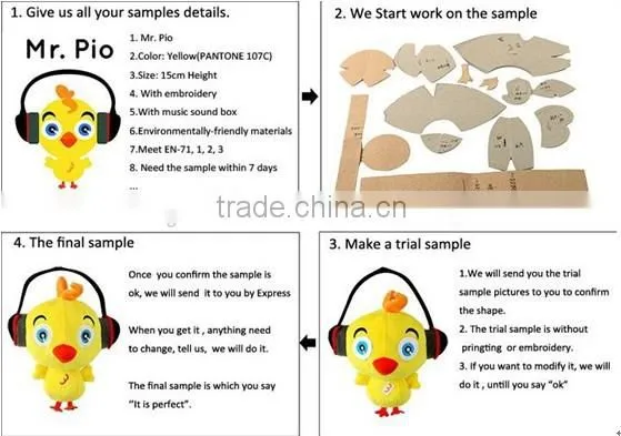 plush animal toys/plush animal cushion