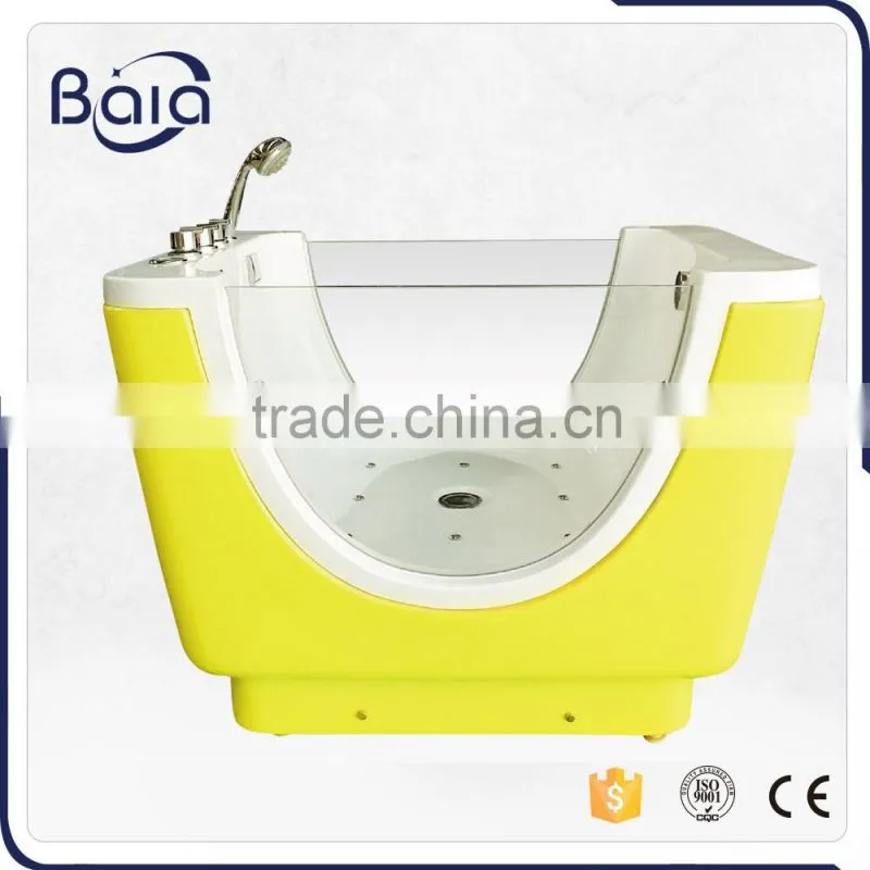 chinese products wholesale pink yellow color plastic dog swimming pool