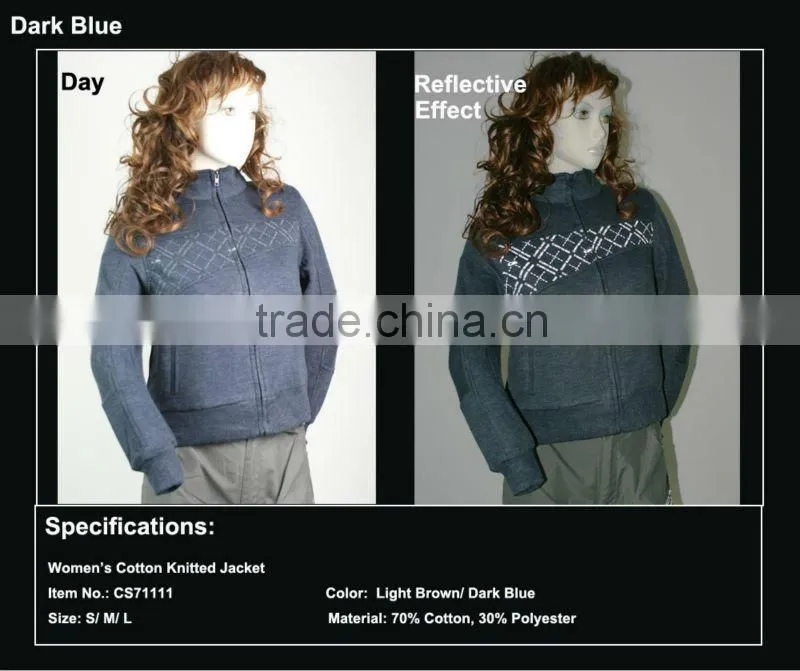 Women's casual wear reflective sportswear