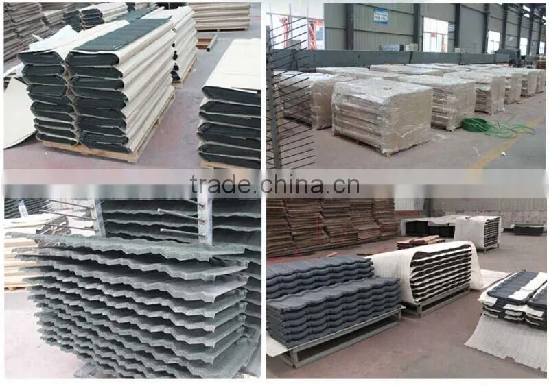 2015 Trade Assurancestone coated building roof material ,stone coated metal roof tile
