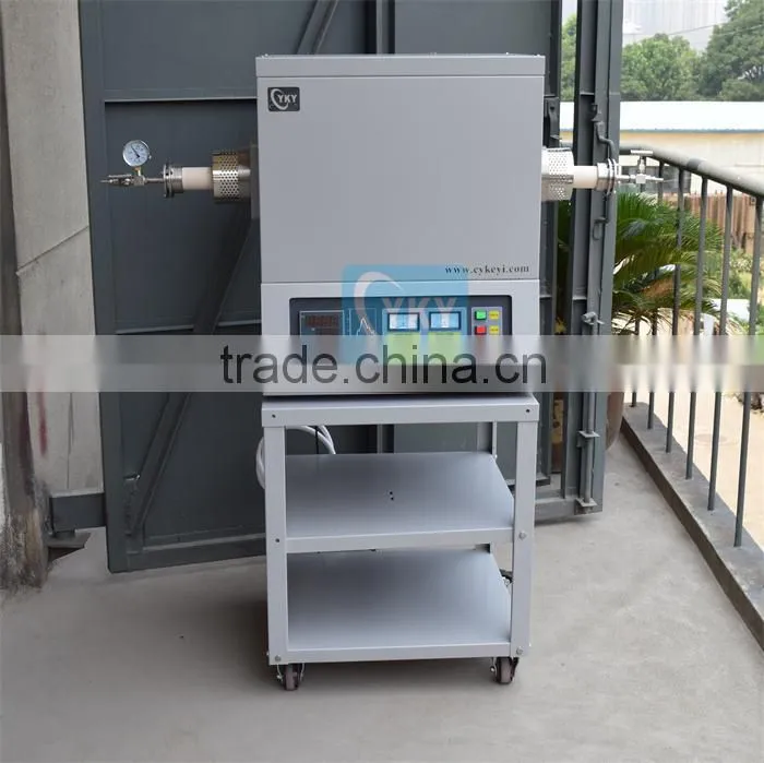 1500 degree purity corundum tube temperature controller furnace for lab