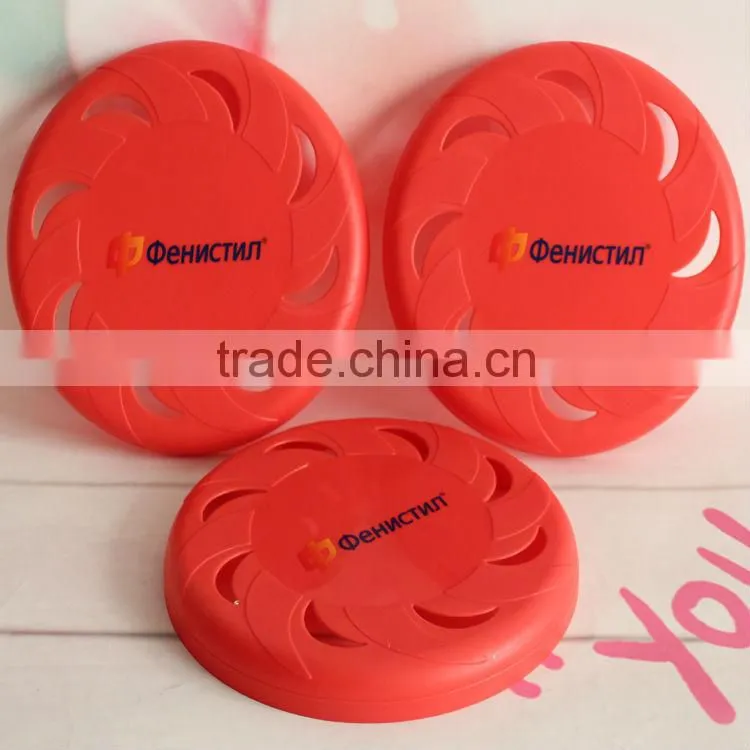 PP colorful plastic frisbee(directly factory) 23cm 9'