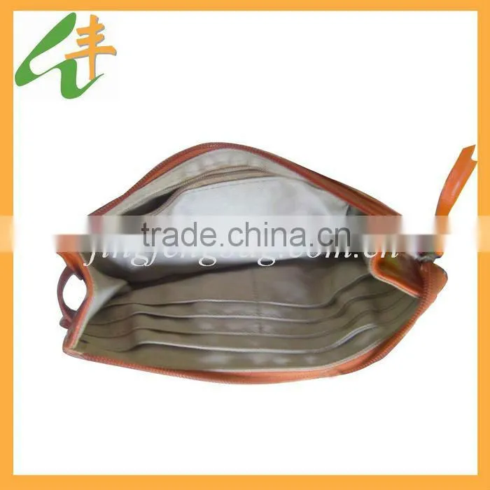 fashion women leather wallet with buckle