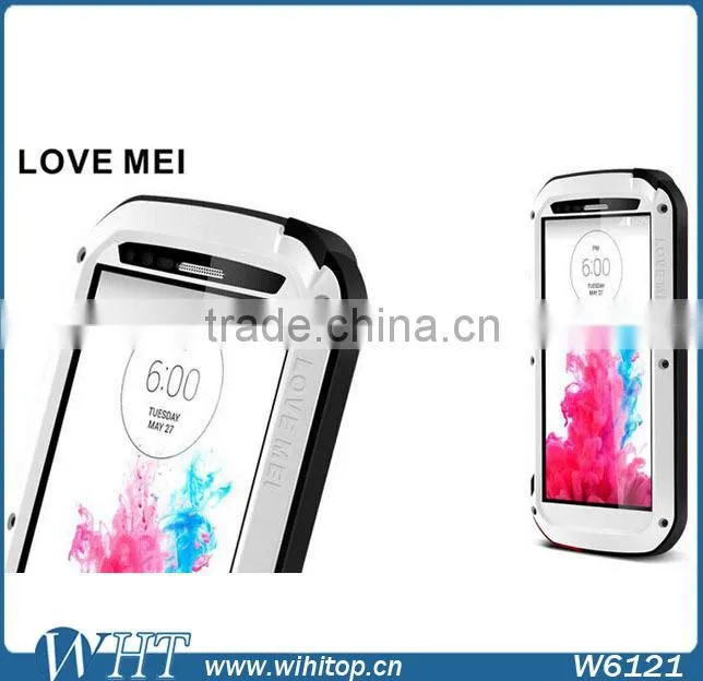 LOVE MEI Waterproof Case for LG G3 Vertical Version, for LG G3 Hybrid Case
